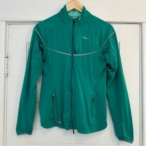 Saucony- women’s full zip athletic jacket - for running cycling hiking